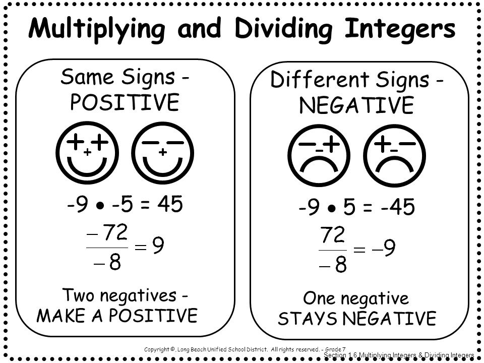Why do two negatives make a positive?